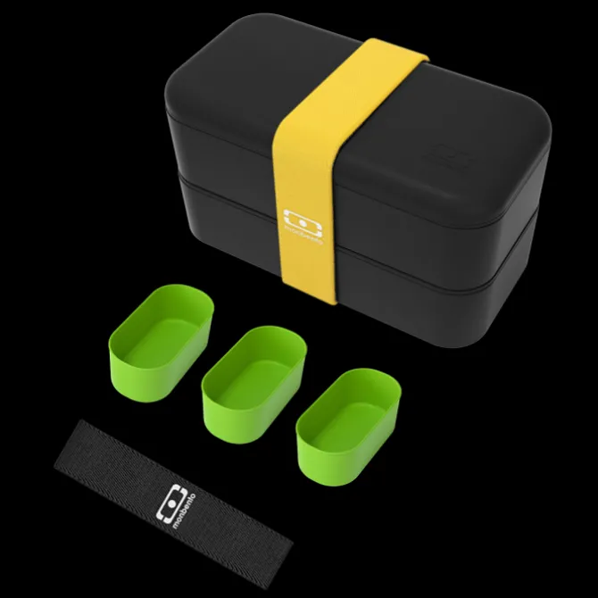 Discount Monbento Pack MB Original noir/jaune